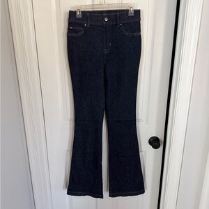 SPANX Dark Indigo Flare Jeans